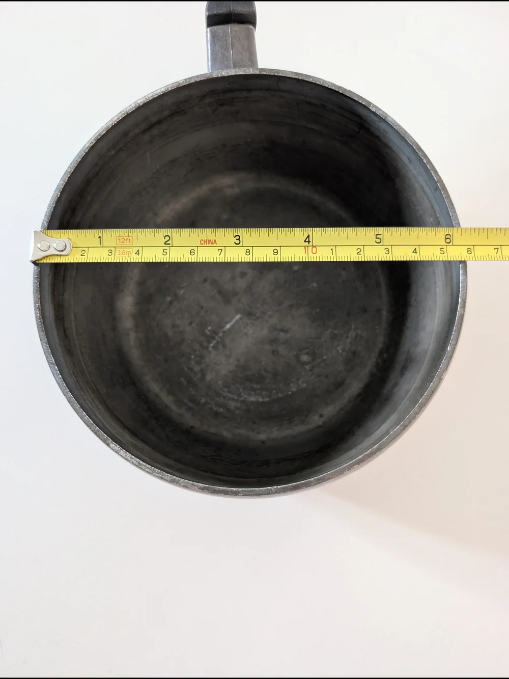 Vintage Wear-Ever Hallite 1.5 Qt Aluminum Saucepan Copper Lid No. 2101 1/2 MCM